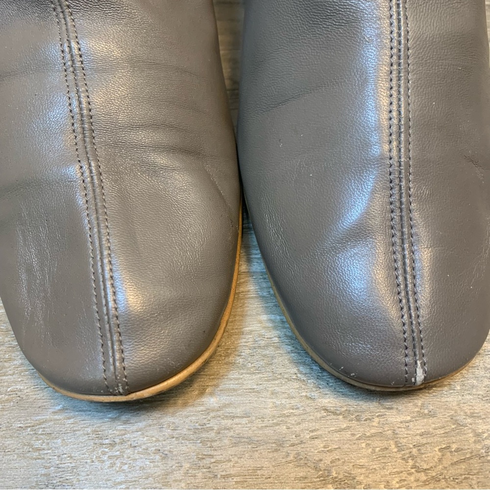 Everlane The Day Boots Leather Block Heel - Picture 9 of 14